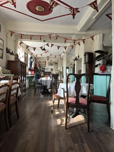 The Bell Hotel Hoddesdon – 1940s Tearoom