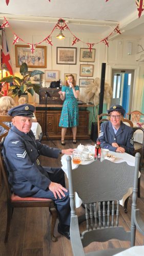 The Bell Hotel Hoddesdon – 1940s Tearoom