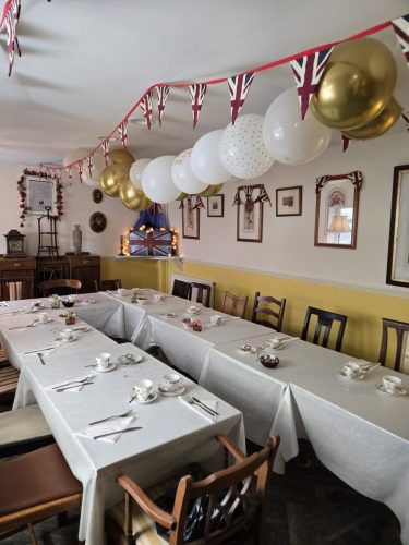 The Bell Hotel Hoddesdon – 1940s Tearoom